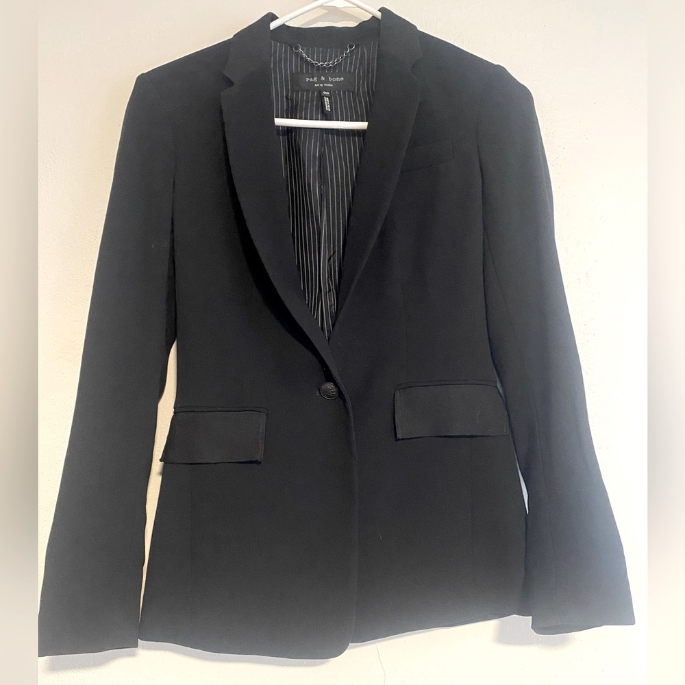 Rag and Bone Black Women’s Blazer